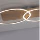 Paul Neuhaus 8329-79 - LED Stmievateľný prisadený luster PALMA LED/26W/230V 2700-5000K borovica + diaľkové ovládanie