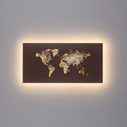 Paul Neuhaus 9056-48 - LED Nástenné dekoračné svietidlo MAP LED/25W/230V 3000K