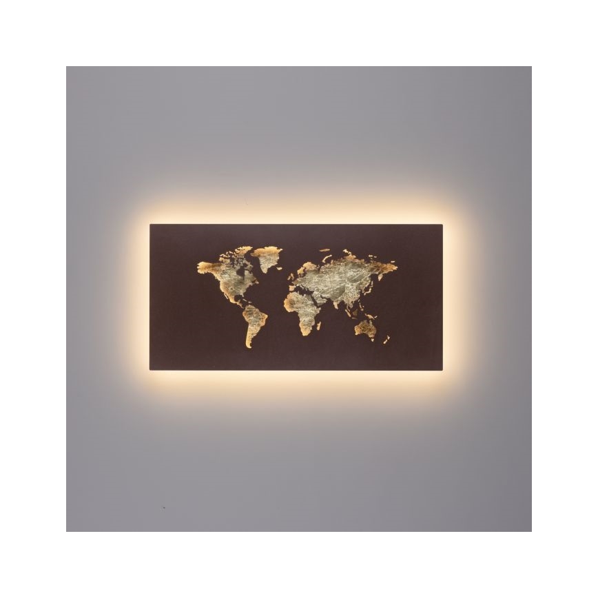 Paul Neuhaus 9056-48 - LED Nástenné dekoračné svietidlo MAP LED/25W/230V 3000K