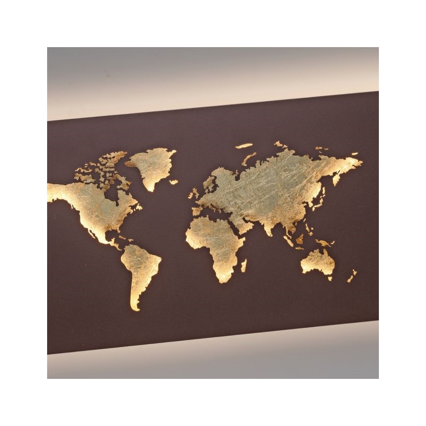 Paul Neuhaus 9056-48 - LED Nástenné dekoračné svietidlo MAP LED/25W/230V 3000K