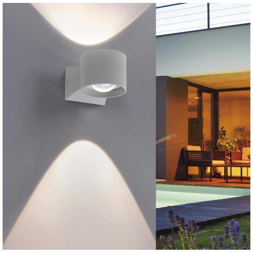 Paul Neuhaus 9441-21 - LED Vonkajšie nástenné svietidlo TIMO 2xLED/2W/230V IP54