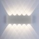 Paul Neuhaus 9489-21 - LED Vonkajšie nástenné svietidlo CARLO 10xLED/0,8W/230V IP54