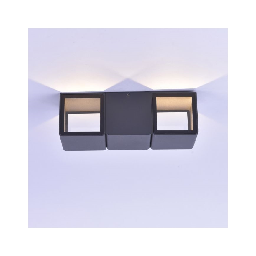 Paul Neuhaus 9658-13 - LED Vonkajšie nástenné svietidlo MARCEL 2xLED/4W/230V IP54