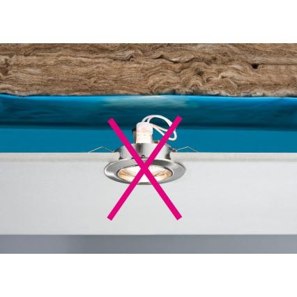 Paulmann 231 - Box pre zápustné svietidlá 1xGU5,3/GU4/20W/12V