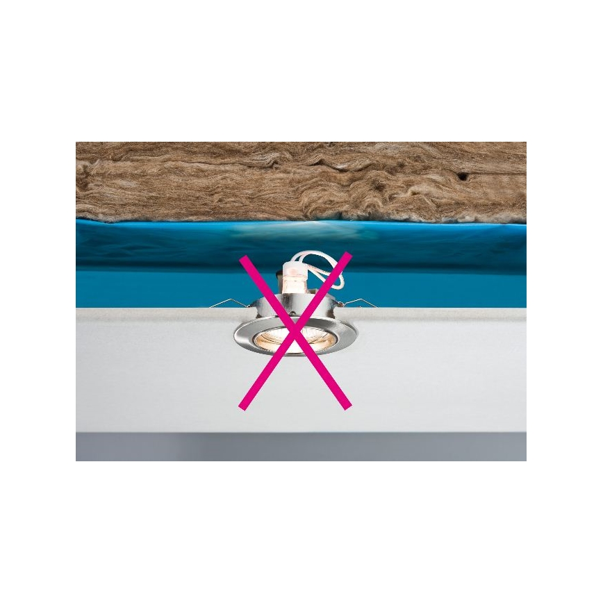 Paulmann 231 - Box pre zápustné svietidlá 1xGU5,3/GU4/20W/12V