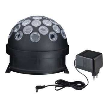 Paulmann 3297 - LED RGB disko guľa LED/4W/230/12V Paulmann 3297 - LED RGB disko guľa LED/4W/230/12V