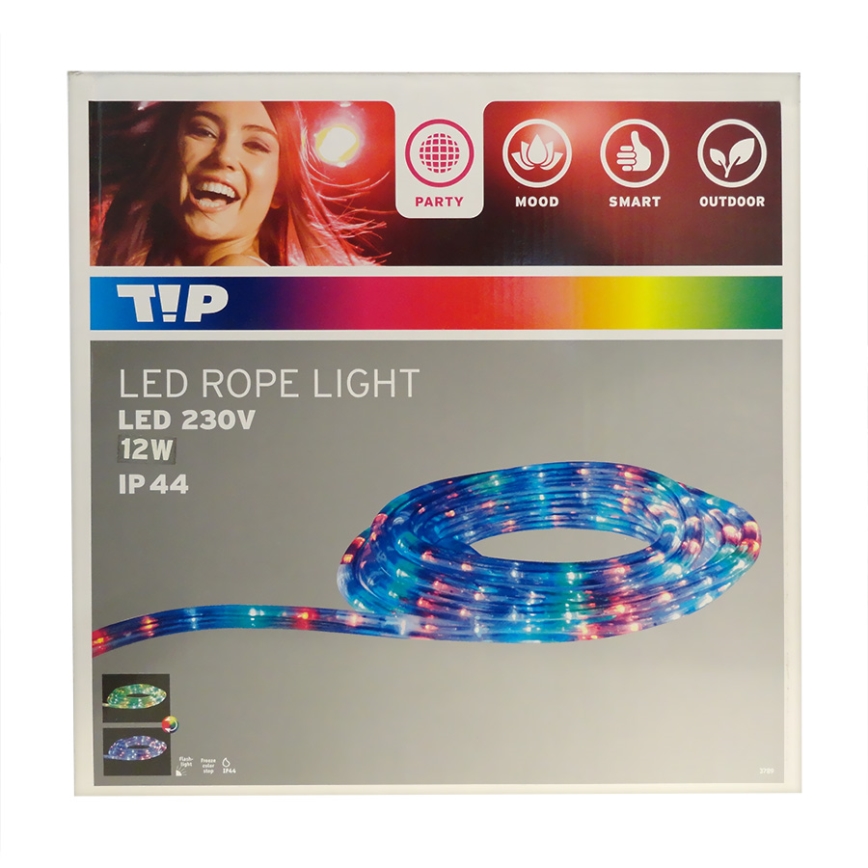 Paulmann 3789 - LED pásik 12W/230V multicolor 4m