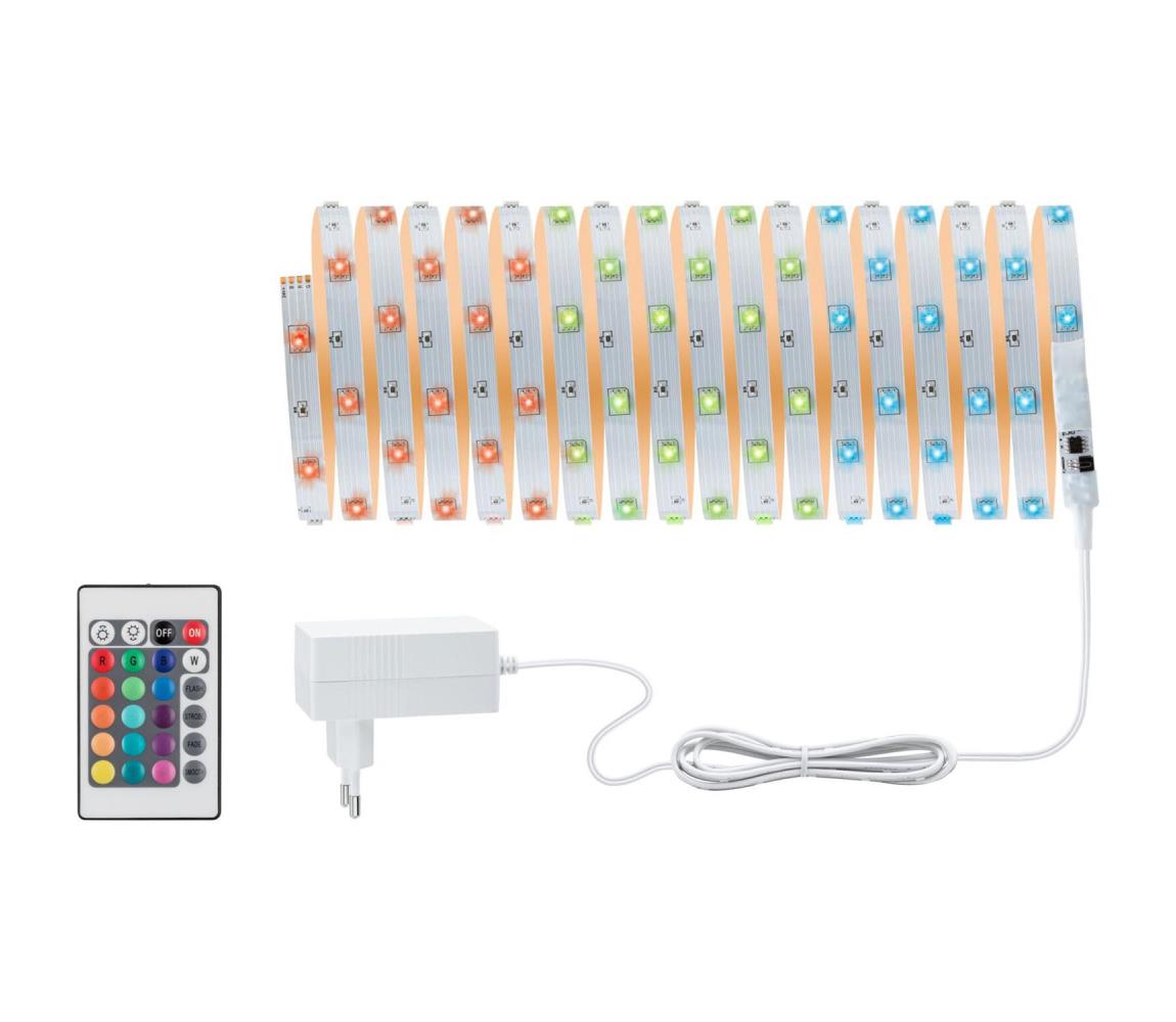 Paulmann 3989 - LED RGBW/19W Stmievateľný pás TIP 10 m 230V + diaľkové ovládanie 3989