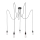 Paulmann 50389 - Luster na lanku NEORDIC 5xE27/20W/230V pavúk