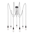 Paulmann 50390 - Luster na lanku NEORDIC 7xE27/20W/230V pavúk