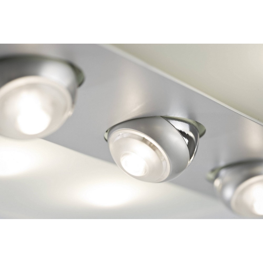 Paulmann 70290 - LED/24W Stmievateľné stropné svietidlo XETA 230V + diaľkové ovládanie