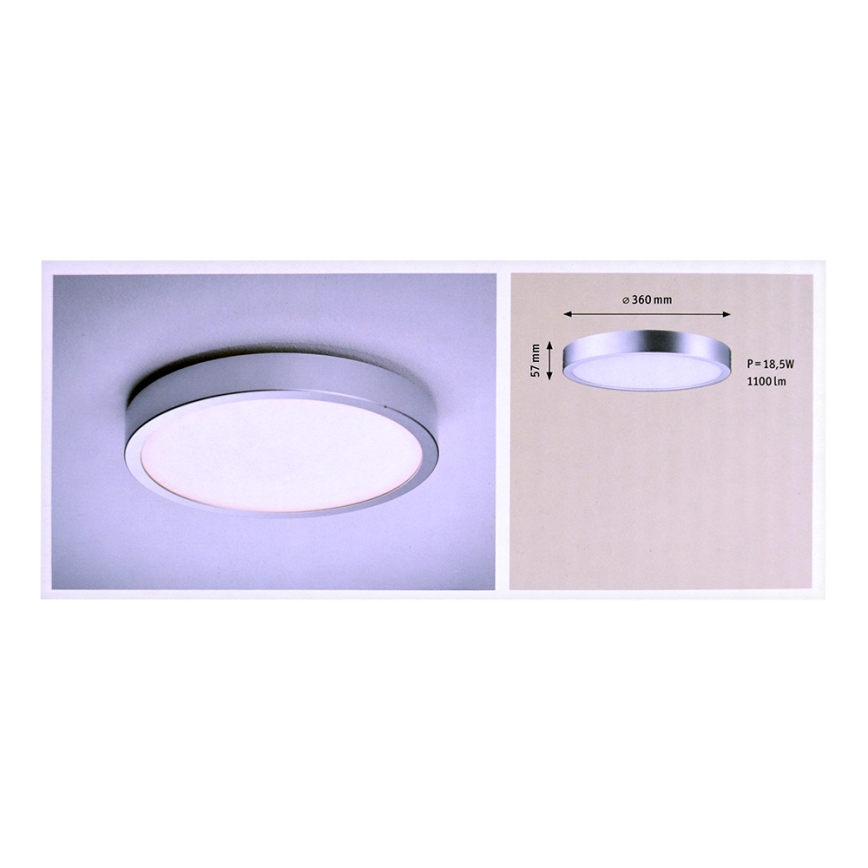 Paulmann 70390 - LED stropné svietidlo ORBIT LED/18,5W/230V