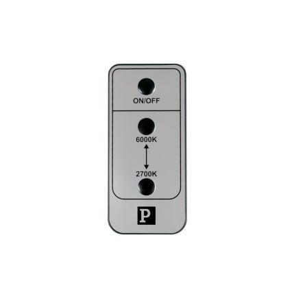 Paulmann 70433 - LED/11W Stmievateľné stropné svietidlo SMOOTH 230V + diaľkové ovládanie