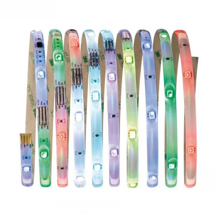 Paulmann 70481 - LED RGBW/9,6W Stmievateľný pásik DIGITAL 3 m 230V + diaľkové ovládanie