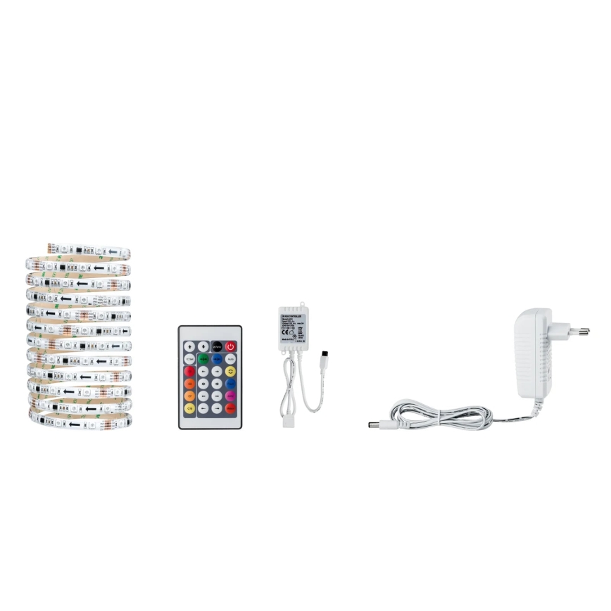 Paulmann 70481 - LED RGBW/9,6W Stmievateľný pásik DIGITAL 3 m 230V + diaľkové ovládanie