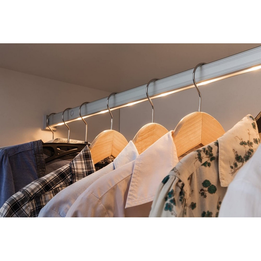 Paulmann 70499 - LED Osvetlenie skrine DRESSLIGHT LED/1,35W/4xAAA