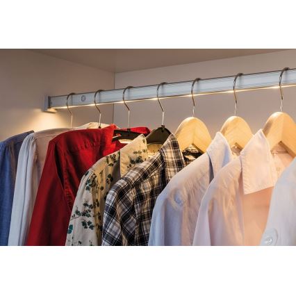 Paulmann 70499 - LED Osvetlenie skrine DRESSLIGHT LED/1,35W/4xAAA