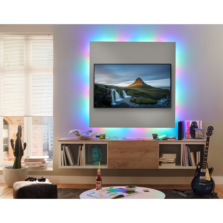 Paulmann 70514 - LED RGB/15W Stmievateľný pásik SIMPLED 7,5m 230V + diaľkové ovládanie