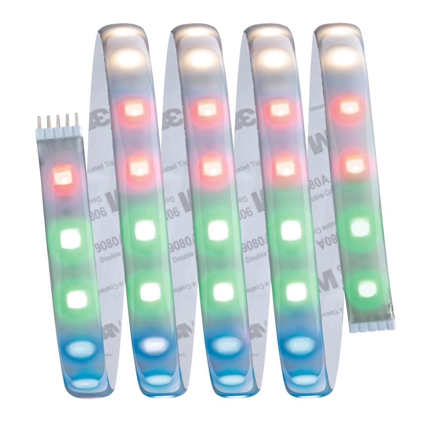 Paulmann 70627 - LED RGB/18W IP44 Stmievateľný kúpeľňový pásik MAXLED 1,5 m 230V + diaľkové ovládanie
