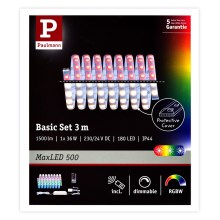 Paulmann 70628 - LED RGB/36W IP44 Stmievateľný pásik MAXLED 3m 230V + DO