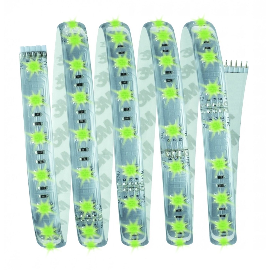Paulmann 70674 - LED RGB/22W Stmievateľný pásik MAXLED 1,5 m 230V + diaľkové ovládanie