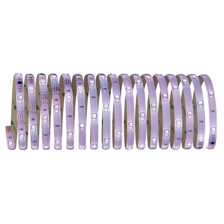 Paulmann 70697 - LED RGBW/10,5W Stmievateľný pásik DIGITAL 4,8m 230V + diaľkové ovládanie