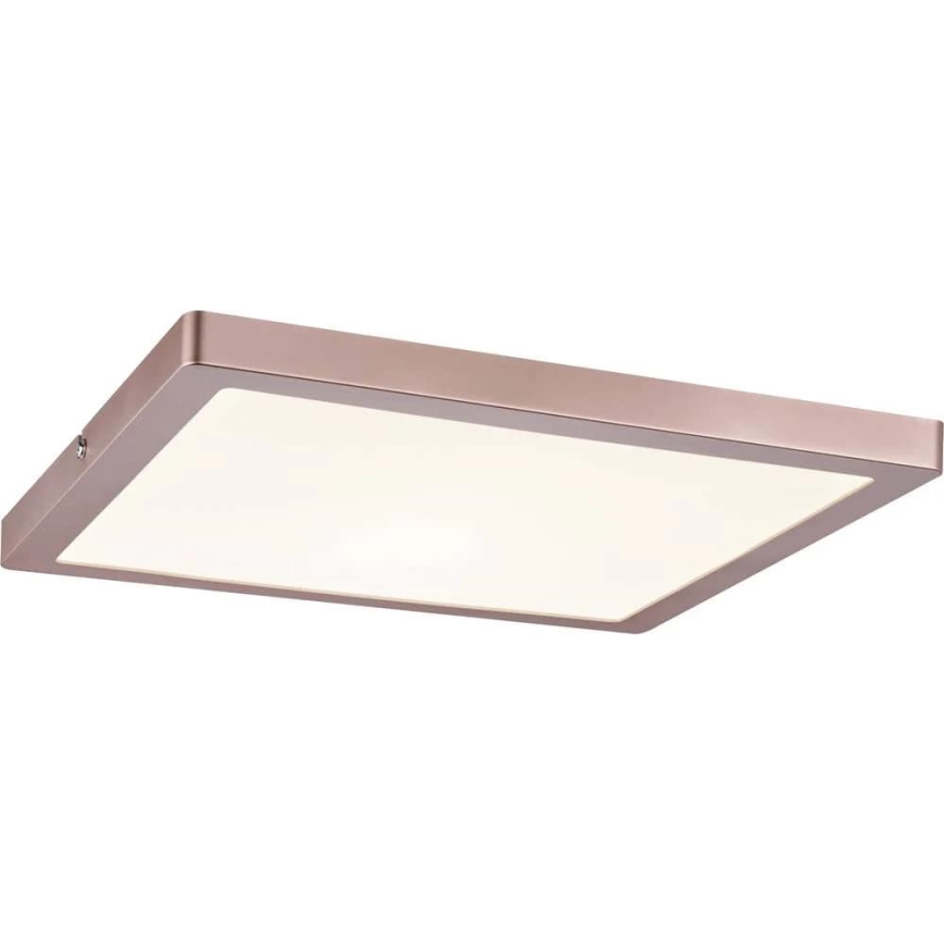 Paulmann 70873 - LED/24W Stmievateľný panel ATRIA 230V 2700K 30x30 cm rose gold