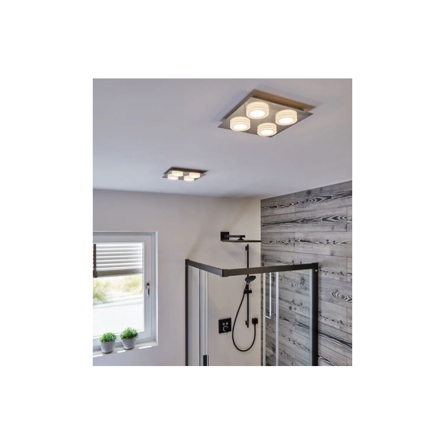 Paulmann 70875 - 4xLED/5W IP23 Kúpeľňové stropné svietidlo DORADUS 230V