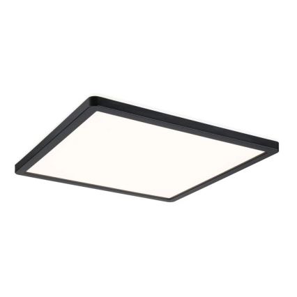 Paulmann 71001 - LED/16W Panel prisadený ATRIA 230V 3000K 29,3x29,3 cm čierna