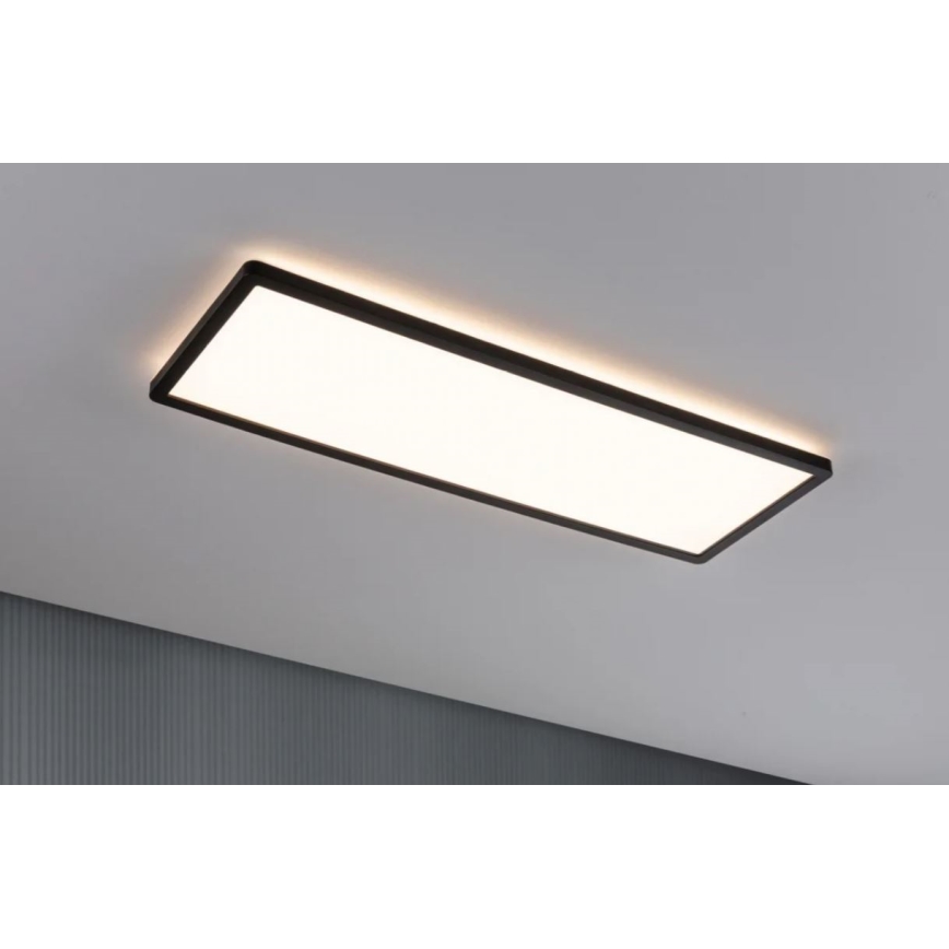 Paulmann 71003 - LED/22W Stmievateľný panel ATRIA 230V 3000K 20x58 cm čierna