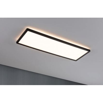 Paulmann 71003 - LED/22W Stmievateľný panel ATRIA 230V 3000K 20x58 cm čierna