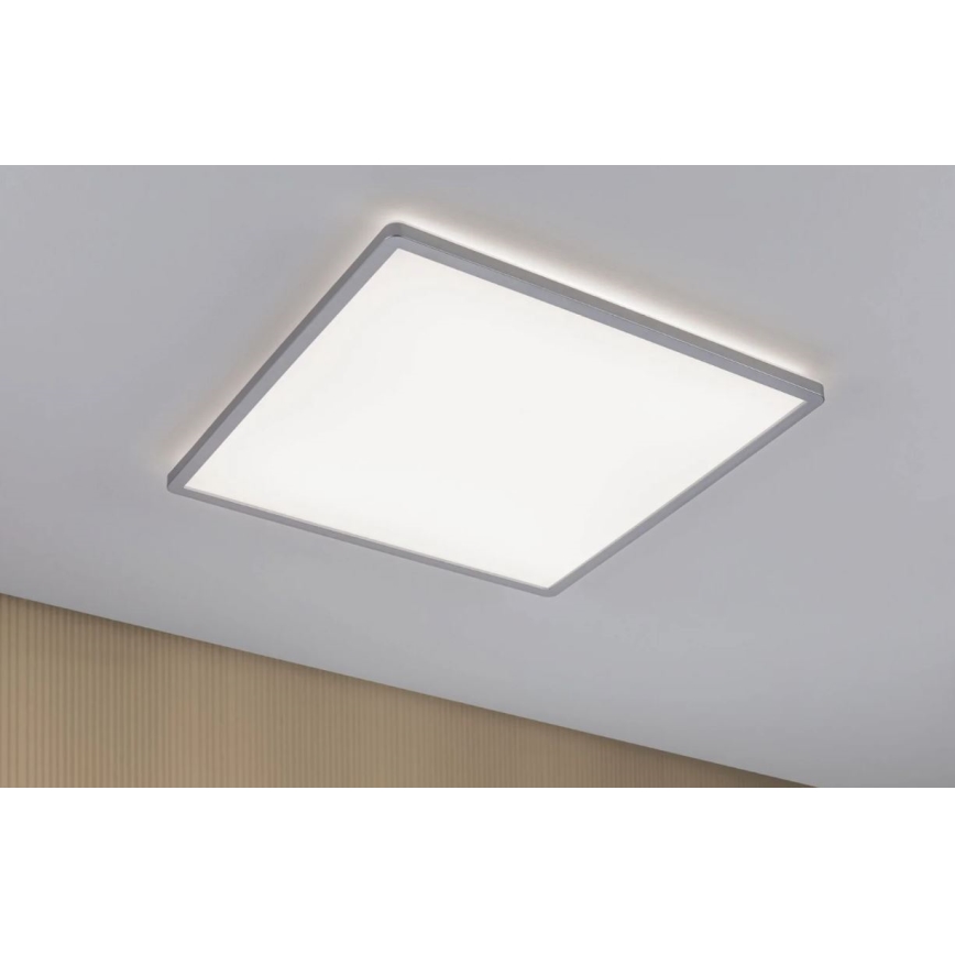 Paulmann 71009 - LED/22W Stmievateľný panel ATRIA 230V 4000K 42x42 cm matný chróm