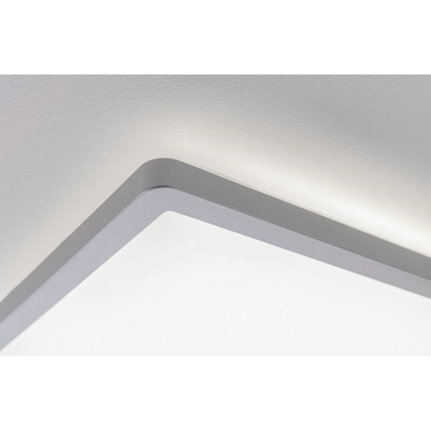 Paulmann 71009 - LED/22W Stmievateľný panel ATRIA 230V 4000K 42x42 cm matný chróm