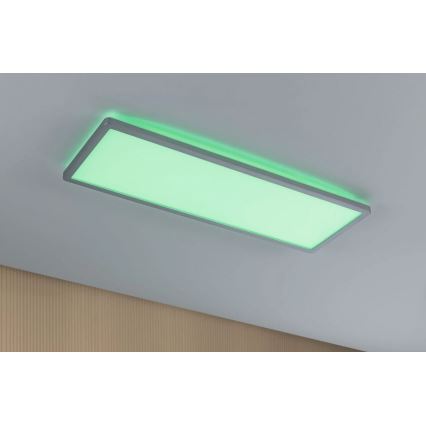 Paulmann 71020 - LED/20W RGBW Stmievateľný panel ATRIA 230V 4000K 20x58 cm + diaľkové ovládanie