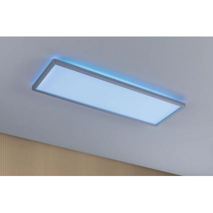 Paulmann 71020 - LED/20W RGBW Stmievateľný panel ATRIA 230V 4000K 20x58 cm + diaľkové ovládanie