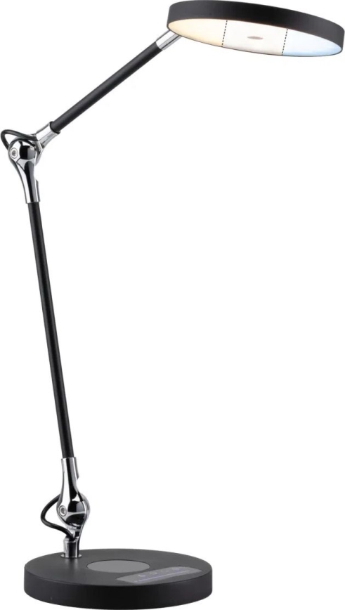 Paulmann 78010 - LED/11W Stmievateľná dotyková stolná lampa NUMIS 230V 2700/4000/6500K čierna