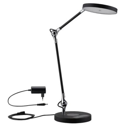 Paulmann 78010 - LED/11W Stmievateľná dotyková stolná lampa NUMIS 230V 2700/4000/6500K čierna
