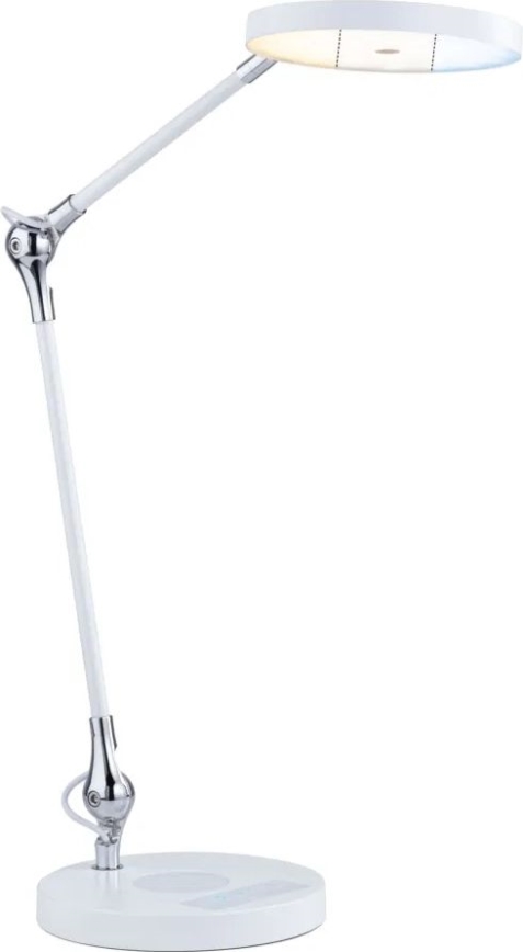 Paulmann 78011 - LED/11W Stmievateľná dotyková stolná lampa NUMIS 230V 2700/4000/6500K biela