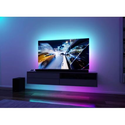 Paulmann 78880 - LED/3,5W RGB Stmievateľný pásik pre TV 2m ZOLL 5V + diaľkové ovládanie