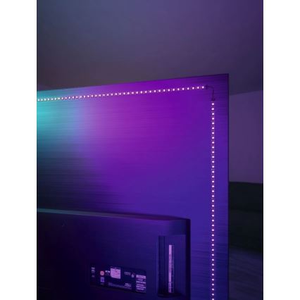 Paulmann 78880 - LED/3,5W RGB Stmievateľný pásik pre TV 2m ZOLL 5V + diaľkové ovládanie