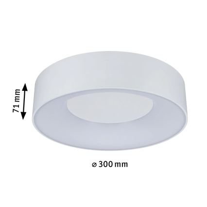 Paulmann 78946 - LED/16W IP44 Kúpeľňové stropné svietidlo CASCA 230V