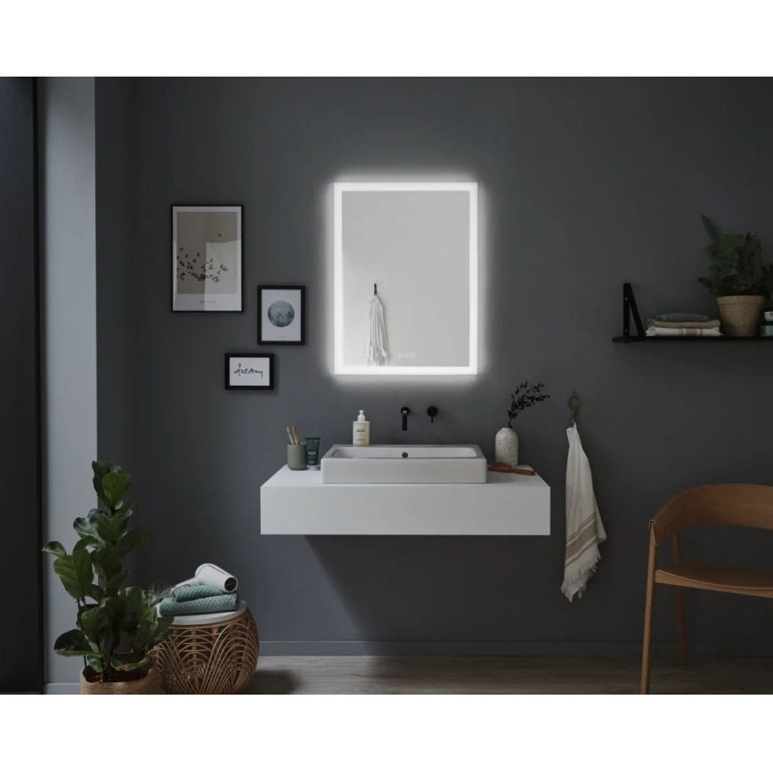 Paulmann 78951 - LED/22W IP44 Stmievateľné kúpeľňové vyhrievané zrkadlo s podsvietením 230V