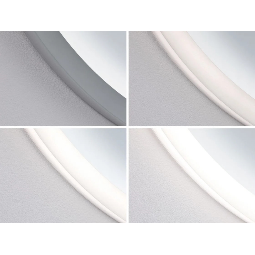 Paulmann 78952- LED/21W IP44 Stmievateľné kúpeľňové vyhrievané podsvietené zrkadlo MIRA 230V