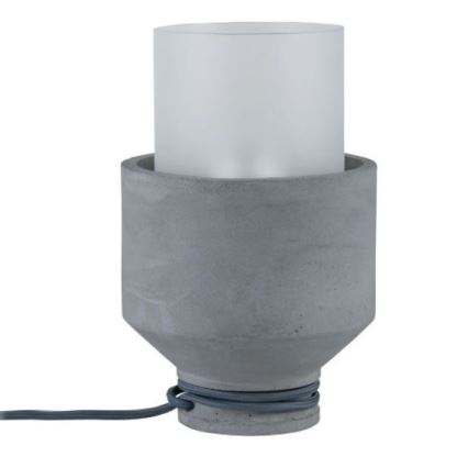 Paulmann 79619 - 1xE27/20W Stolná lampa HELIN 230V