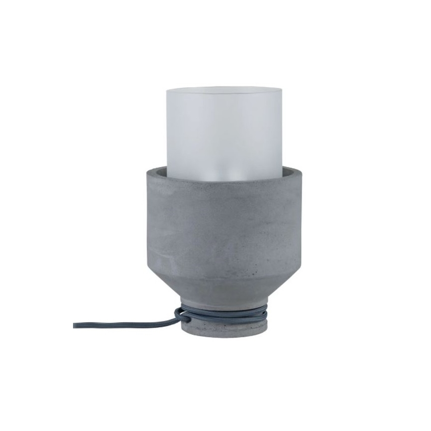 Paulmann 79619 - 1xE27/20W Stolná lampa HELIN 230V