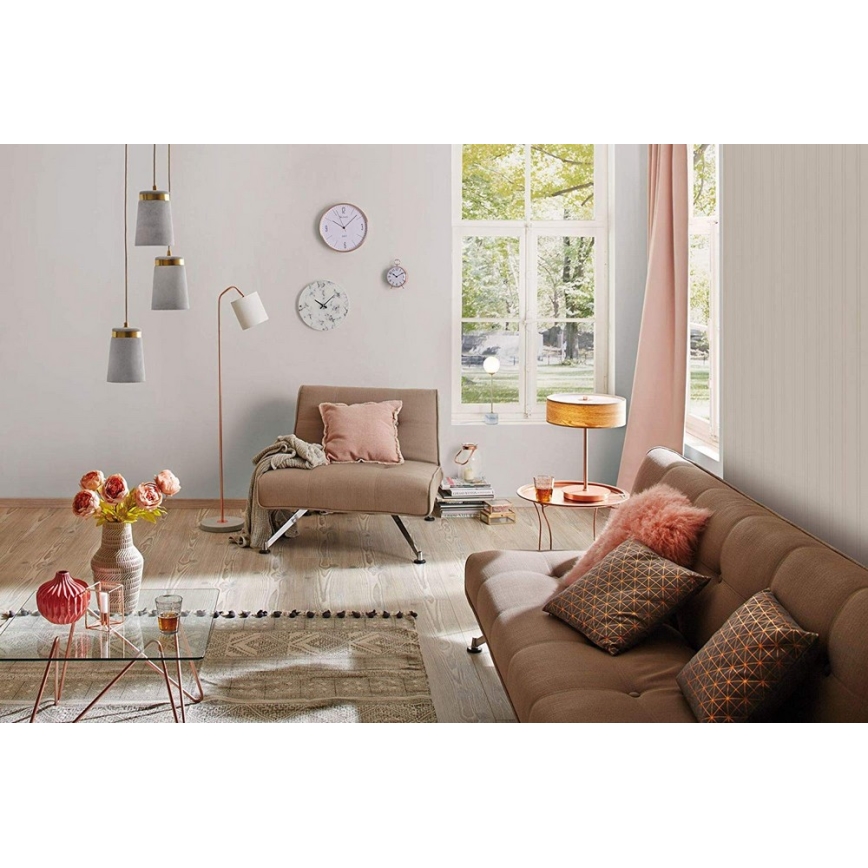 Paulmann 79647 - Stolná lampa NEORDIC 2xE27/20W/230V jaseň