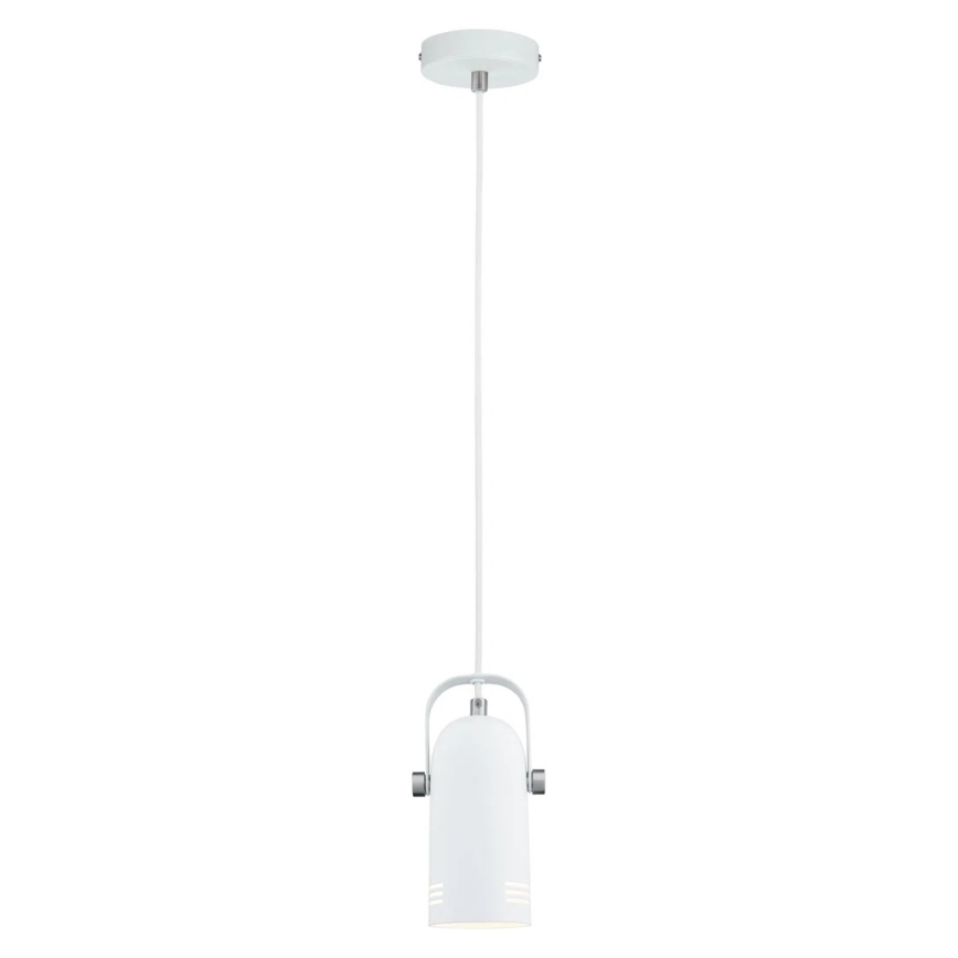 Paulmann 79767 - LED 1xE27/8W Luster na lankách LAVEA 230V biela