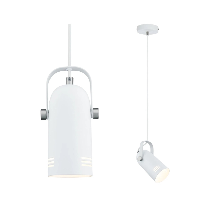 Paulmann 79767 - LED RGBW 1xE27/12W Závesný luster na lanku LAVEA 230V biela