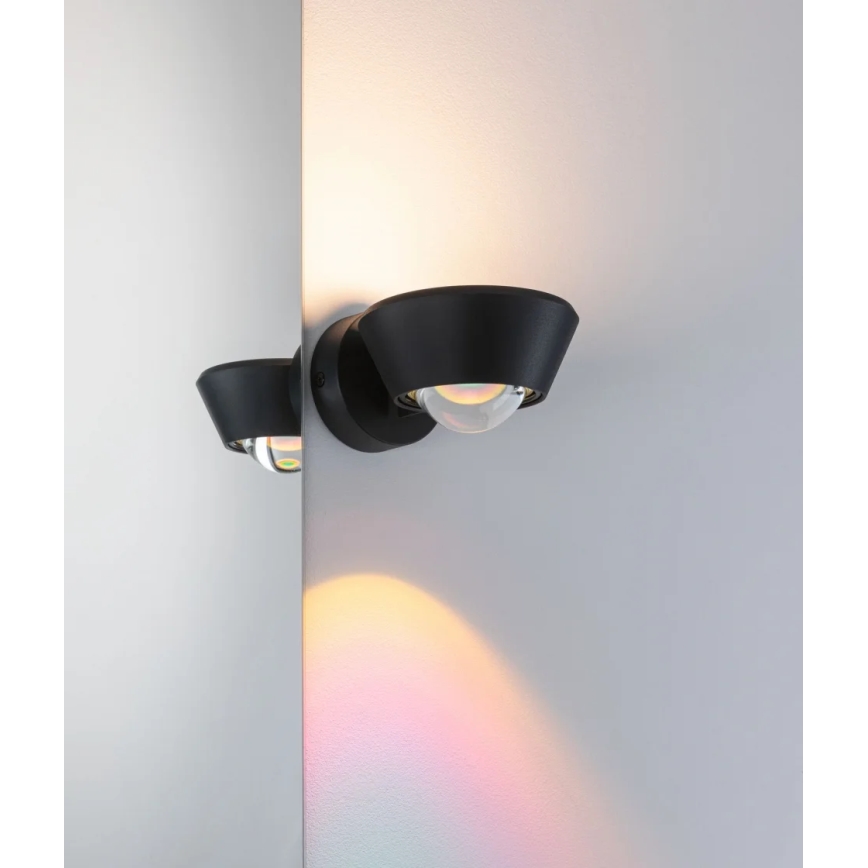 Paulmann 79769 - LED/9W IP44 Stmievateľné nástenné svietidlo SABIK 230V
