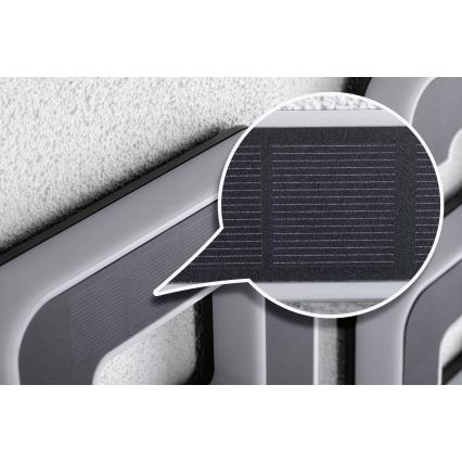 Paulmann 79842 - LED/0,2W IP44 Solárne domové číslo 1,2V 1500 mAh